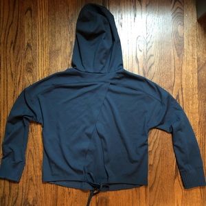 Lululemon Tie-Back Crop Hoodie